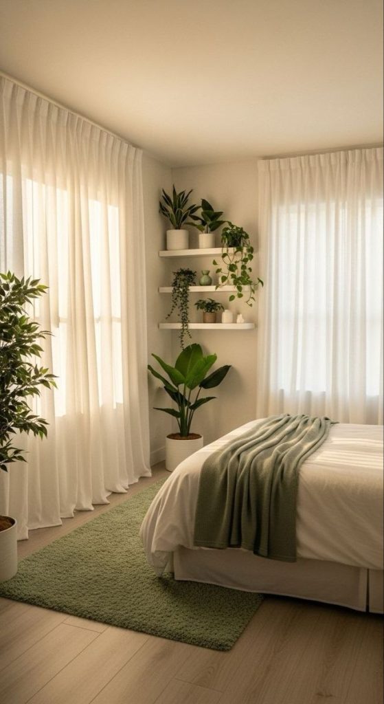 پرده اتاق خواب نمونه حریر کلاسیک